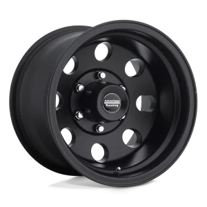 American Racing – AR172 BAJA – Black – 15″x10″ -43mm – All weather Wheels – AR1725173B